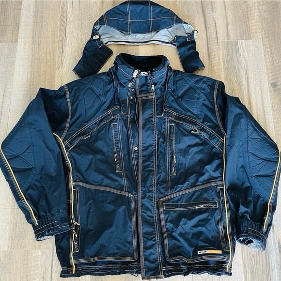 VINTAGE Oakley Software Archive Ski Jacket Men's Size M-Black
